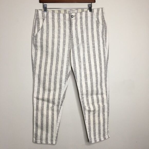 Free People Sz 28 Striped Pants - Picture 2 of 8